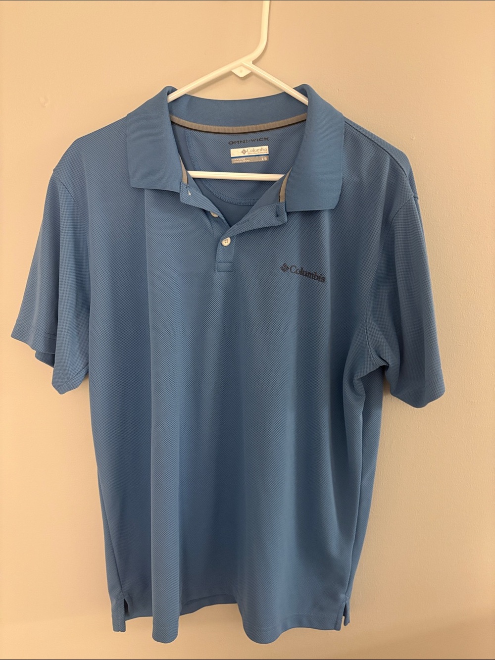 Columbia Men’s Light Blue Performance Polo